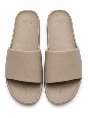 Archies Beige Taupe Arch Support Slide Sandals Men’s 10 Women’s 11